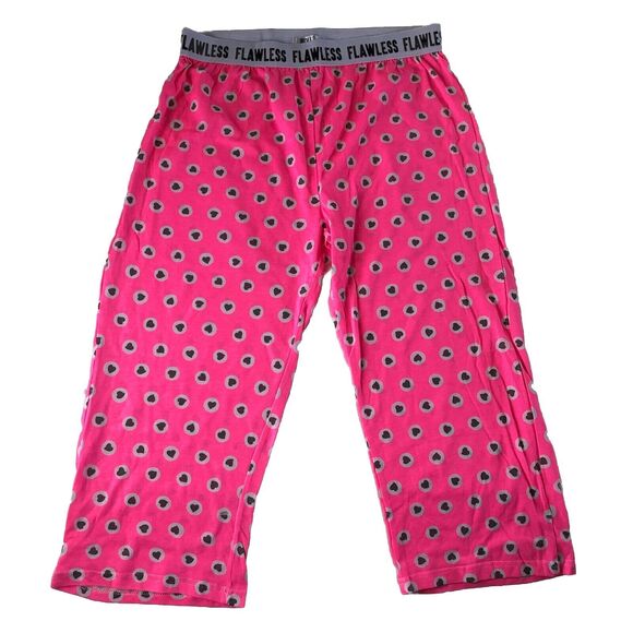 Roll Outta Bed Pink “Flawless” Pajama Bottoms Juniors Size XL - Picture 1 of 8